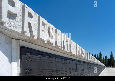 29, juin 2019 - Gorizia, Italie - l'Redipuglia War Memorial : Sacrario Militare di Redipuglia) est un mémorial de la Seconde Guerre mondiale, en Italie et l'une des grandes Banque D'Images