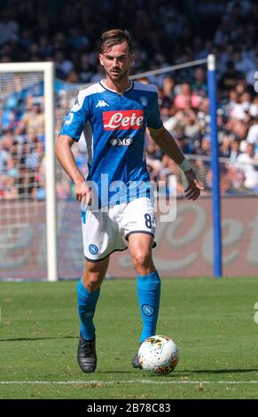 fabian ruiz (napoli) pendant la Serie italienne de football UNE saison 2019/20, Napoli, Italie, 01 Jan 2020, Soccer la Serie italienne UN match de football Banque D'Images