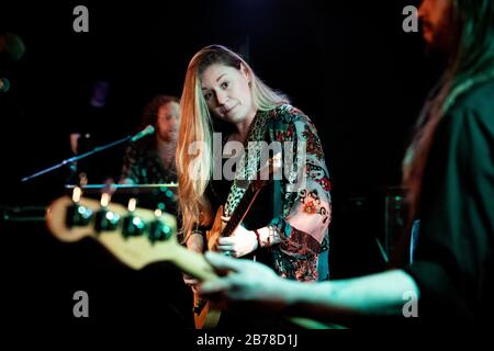 Joanne Shaw Taylor, Chinnerys, Southend-on-Sea, Essex © Film Free Photography / Alay Banque D'Images