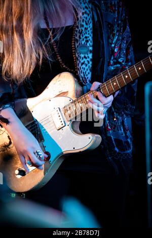 Joanne Shaw Taylor, Chinnerys, Southend-on-Sea, Essex © Film Free Photography / Alay Banque D'Images