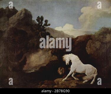 George Stubbs 004. Banque D'Images