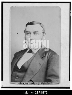 George W. Childs, éditeur, portrait demi-longueur, face légèrement à gauche) - F. Gutekunst Banque D'Images