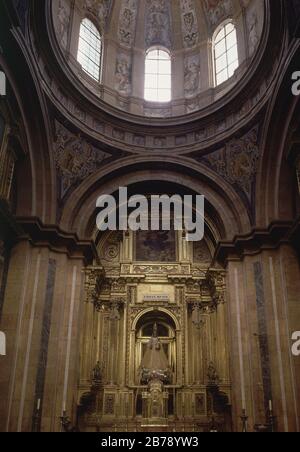 CAPILLA DEL SAGARIO. Emplacement: Catedral-INTERIOR. BASSIN. CUENCA. ESPAGNE. Banque D'Images