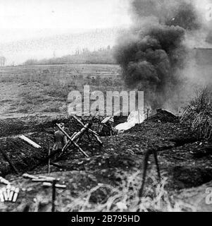 Entraînement des troupes de réserve allemandes Sedan mai 1917 2. Banque D'Images