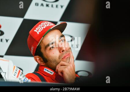 Pilote motogp italien , numéro 9 , danilo petrucci , de l'équipe ducati pendant les pilotes MotoGP, Italie, Italie, 01 Jan 2020, moteurs MotoGP World Champi Banque D'Images