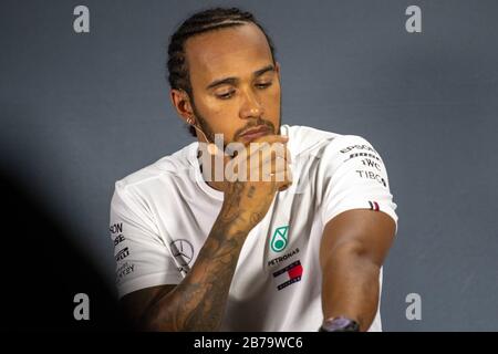 Venise, Italie. 1 Jan 2020. Venezia, Italie, 01 Jan 2020, 44 Lewis Hamilton (GBR) Mercedes-Amg Petronas Motorspor pendant - - - crédit: LM/Alessio Marini crédit: Alessio Marini/LPS/ZUMA Wire/Alay Live News Banque D'Images