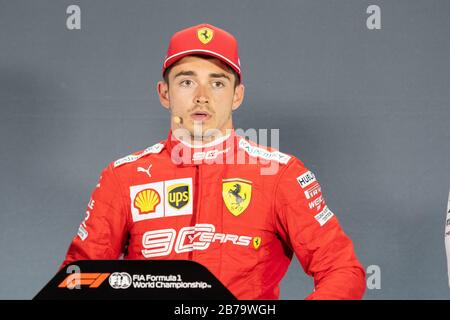 Venise, Italie. 1 Jan 2020. Venezia, Italie, 01 Jan 2020, 16 Charles Leclerc (mon) Scuderia Ferrari Mission Winnow pendant - - - crédit: LM/Alessio Marini crédit: Alessio Marini/LPS/ZUMA Wire/Alay Live News Banque D'Images