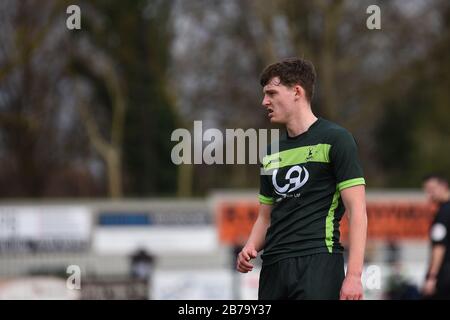 Sutton, Royaume-Uni. 14 mars 2020. Rob Harker de Hartlepool United lors du match de la Ligue nationale de Vanarama entre Sutton United et Hartlepool United au Knights Community Stadium, Gander Green Lane, Sutton le samedi 14 mars 2020. (Crédit: Paul Paxford | MI News) SUTTON, ANGLETERRE - 14 MARS la photographie ne peut être utilisée qu'à des fins de rédaction de journaux et/ou de magazines, licence requise pour un usage commercial crédit: Mi News & Sport /Alay Live News Banque D'Images