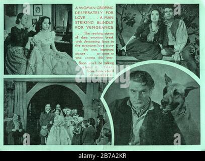 Merle OBERON comme Cathy et LAURENCE OLIVIER comme Heathcliff à WUHERING HEIGHTS 1939 réalisateur WILLIAM WYLER scénario Ben Hecht et Charles MacArthur roman Emily Bronte The Samuel Goldwyn Company / United Artists Banque D'Images