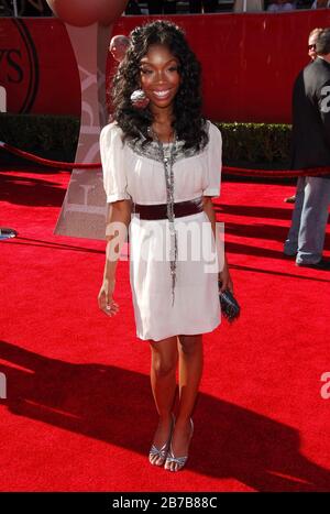 Brandy aux EESPY Awards 2006 - arrivées au Kodak Theatre à Hollywood, Californie. L'événement a eu lieu le mercredi 12 juillet 2006. Photo par: SBM / PictureLux Banque D'Images