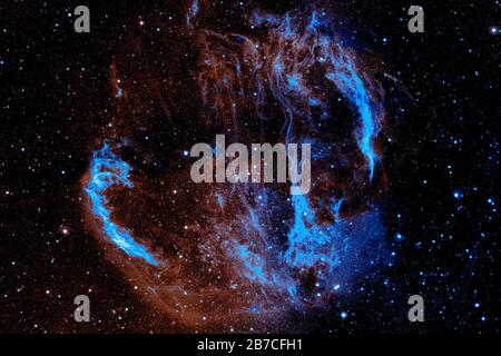 Galaxie des milliers d'années-lumière loin de la Terre. Éléments de cette image fournie par la NASA. Banque D'Images