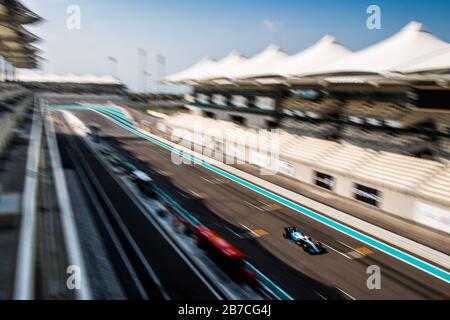 Eau/Abu Dhabi - 12/03/2019 - #63 George Russell (GBR, Williams, FW 42) Banque D'Images