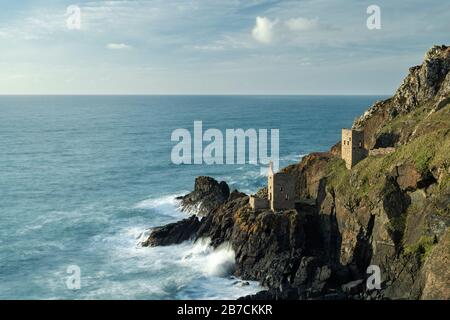 Bottalack Tin Mines, Cornwall Banque D'Images