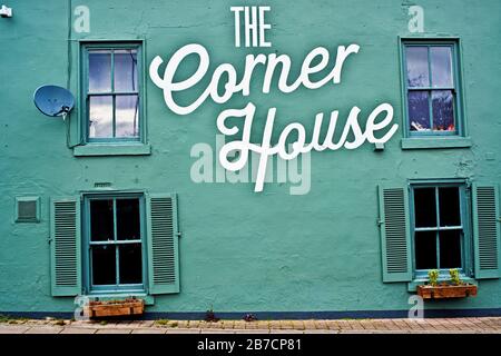 The Corner House ( l'ancien lion noir ) Sedgefield, Stockton on Tees, Angleterre Banque D'Images