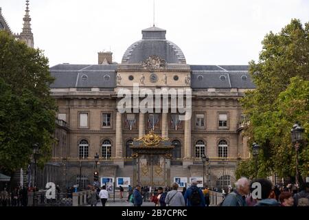 Palais de Justice de Paris, France Banque D'Images