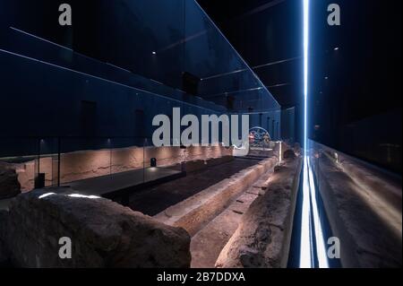 Londres Mithraeum, Temple romain, Londres Banque D'Images