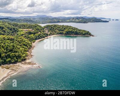 Papagayo Secrets hôtel de luxe avec plage Golfo de Papagayo à Guanacaste, Costa Rica. Banque D'Images