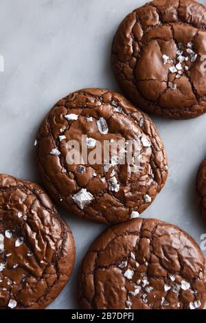 Cookies Brownie Banque D'Images