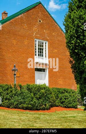 Morgan Chapel (Christ Episcopal Church-Bunker Hill), 185 Runnymeade Road, Bunker Hill, Virginie occidentale Banque D'Images