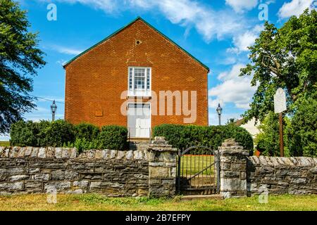 Morgan Chapel (Christ Episcopal Church-Bunker Hill), 185 Runnymeade Road, Bunker Hill, Virginie occidentale Banque D'Images