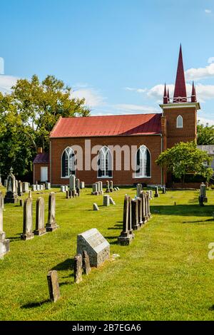 Grace Episcopal Church, 112 East Street, Middleway, Virginie occidentale Banque D'Images