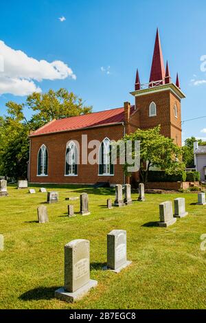 Grace Episcopal Church, 112 East Street, Middleway, Virginie occidentale Banque D'Images