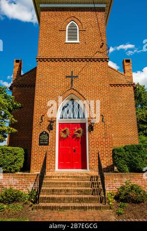 Grace Episcopal Church, 112 East Street, Middleway, Virginie occidentale Banque D'Images