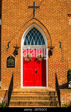 Grace Episcopal Church, 112 East Street, Middleway, Virginie occidentale Banque D'Images