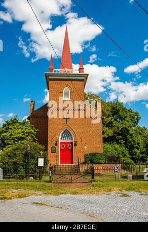 Grace Episcopal Church, 112 East Street, Middleway, Virginie occidentale Banque D'Images