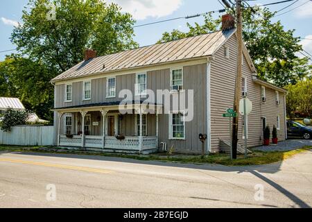 Daniel Fry House, 7365, rue Queen, Middleway, Virginie-Occidentale Banque D'Images