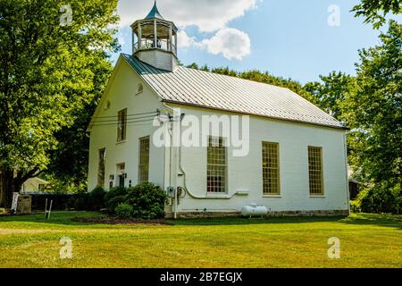 La White Church, 112 East Street, Middleway, Virginie occidentale Banque D'Images