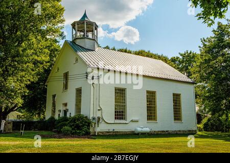 La White Church, 112 East Street, Middleway, Virginie occidentale Banque D'Images