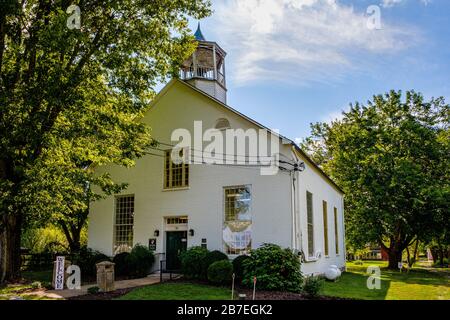 La White Church, 112 East Street, Middleway, Virginie occidentale Banque D'Images