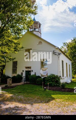 La White Church, 112 East Street, Middleway, Virginie occidentale Banque D'Images