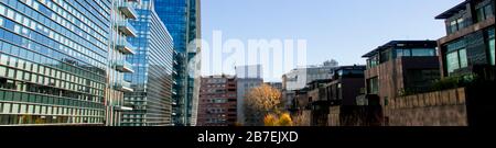 Milan, Italie - 19 février 2019 : immeuble Samsung Smart Home dans le quartier de Porta Nuova Banque D'Images