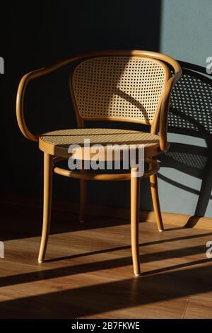 Beau design Meubles de chaise en bois pour la maison Banque D'Images