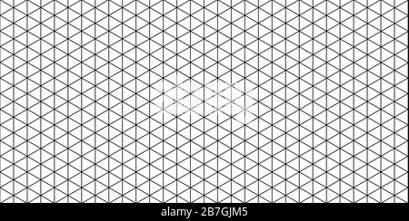 Papier gouverné avec motif de grille géométrique. Illustration de Vecteur