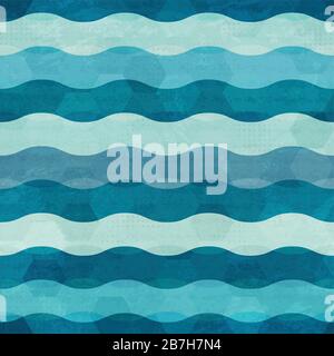 courbes abstraites sans couture Illustration de Vecteur