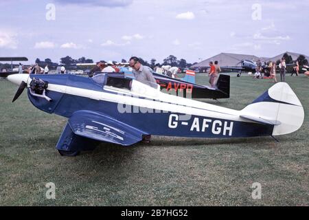 La foire de Flying for Fun à Sywell en 1971 Banque D'Images