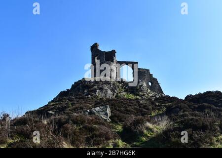 Mow Cop Château Banque D'Images