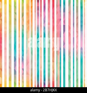 motif sans couture à rayures multicolores Illustration de Vecteur