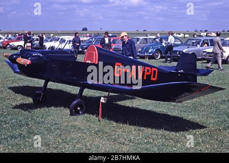 La foire de Flying for Fun à Sywell en 1971 Banque D'Images