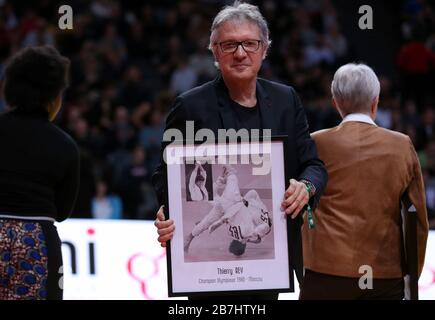 Paris, France - 08 février 2020: Ancien champion olympique Thierry Rey pour la France (crédit: Mickael Chavet) Banque D'Images