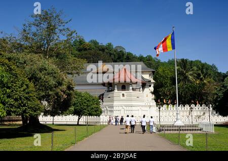 Sri Lanka, Kandy, Temple de la dent Banque D'Images