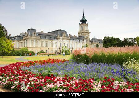 Keszthely, Hongrie. Palais des Févetics. Site touristique du comté de Zala. Banque D'Images