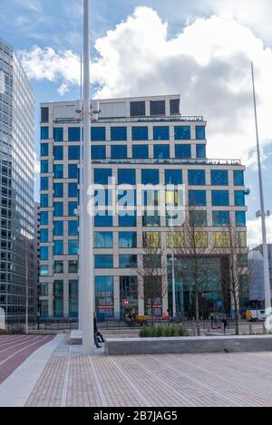 Le nouveau siège social de HSBC Birmingham à Broad Street, Birmingham, Royaume-Uni Banque D'Images