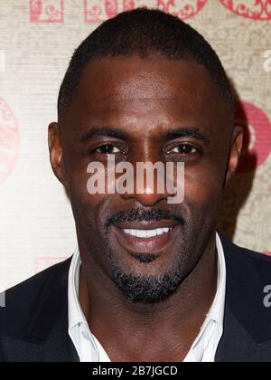 (FICHIER) Idris Elba tests positifs pour Coronavirus COVID-19. Idris Elba a fait des tests positifs pour le coronavirus, a déclaré l'acteur lundi 16 mars 2020 sur Twitter. BEVERLY HILLS, LOS ANGELES, CALIFORNIE, États-Unis - 12 JANVIER : l'acteur Idris Elba arrive au Golden Globes officiel d'HBO après le parti 2014, qui s'est tenu au restaurant Circa 55 de l'hôtel Beverly Hilton le 12 janvier 2014 à Beverly Hills, Los Angeles, Californie, États-Unis. (Photo de Xavier Collin/image Press Agency) Banque D'Images