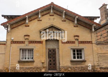 Ville du Vesinet dans le centre-nord de la France Banque D'Images