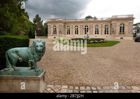 Ville du Vesinet dans le centre-nord de la France Banque D'Images