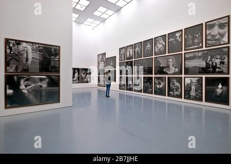 Exposition « Untold Stories » du photographe Peter Lindbergh à Kunstpalast Düsseldorf. Banque D'Images